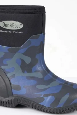 Dock Boot Print allværsstøvler barn