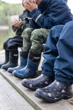 Dock Boot Print allværsstøvler barn