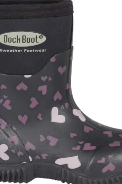 Dock Boot Print allværsstøvler barn
