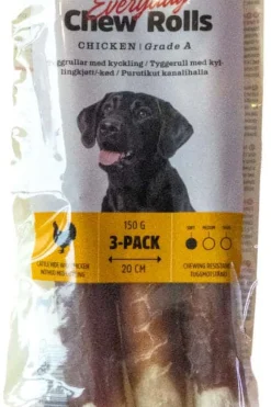 Dogman Everyday Chew Rolls Kylling 150g