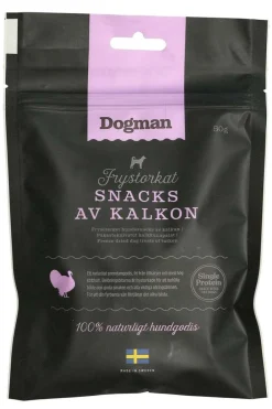 Dogman Frysetørket Snacks av Kalkun 50g