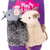 Dogman Lekemus med Snorhale 2pk 10cm