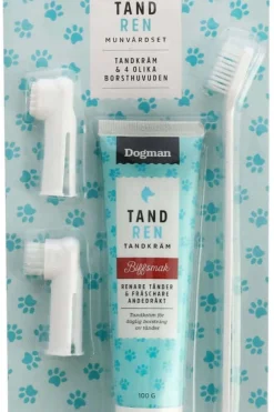 Dogman Munnpleiesett 100g