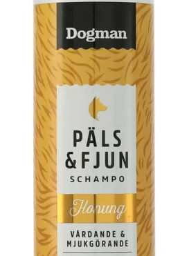 Dogman Päls & Fjun Shampoo Honning 250ml