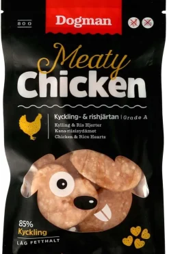 Dogmman Meaty Kylling og Rishjerte 80g