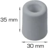 Dørstopper gummi 35mm