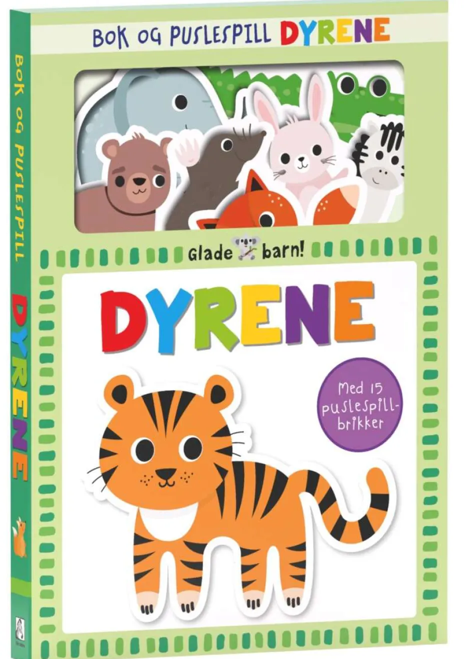 Dyrene - bok og puslespill