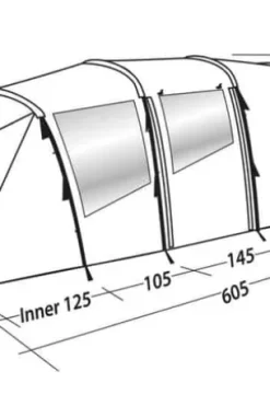 Easy Camp Huntsville Twin 600 familietelt 2022