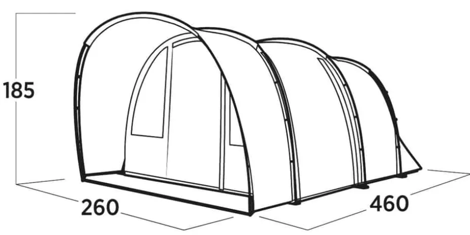 Easy Camp Skarvan 4 familietelt 2026