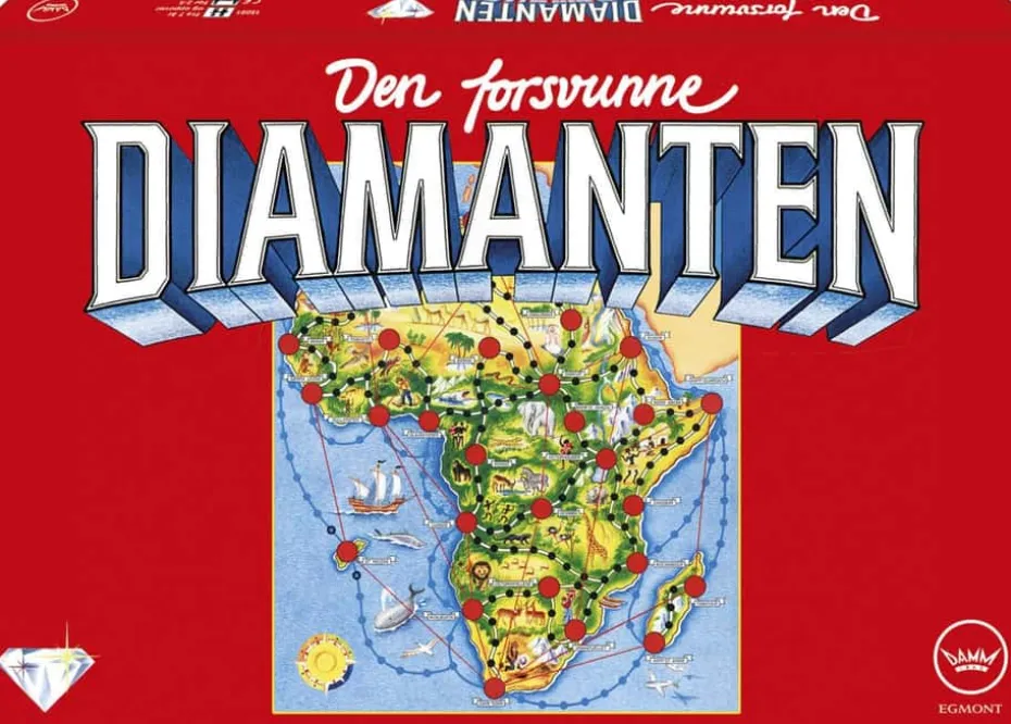 Egmont Den forsvunne Diamanten brettspill