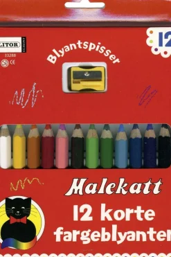 Egmont Malekatt Fargeblyanter korte
