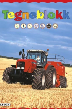 Egmont tegneblokk traktor