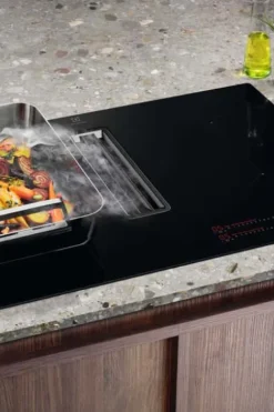 Electrolux HHOB860FMC SenseFry induksjonstopp med integrert ventilator