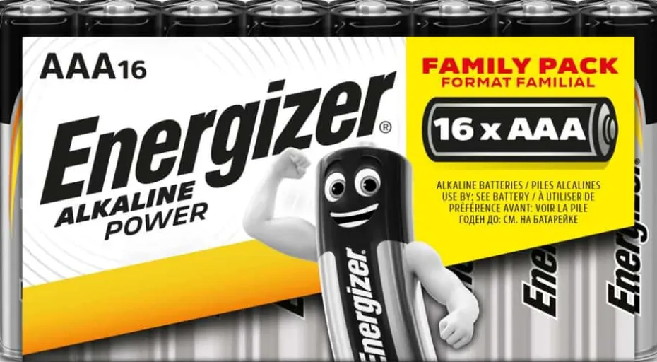 Energizer® AAA batterier classic 16 pk.