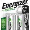 Energizer® AccuRecharge C-batterier