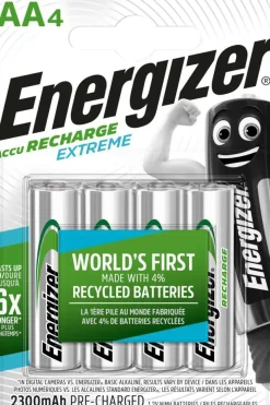 Energizer® AccuRecharge Extreme batterier