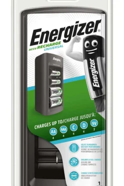 Energizer® AccuRecharge Universal batterilader