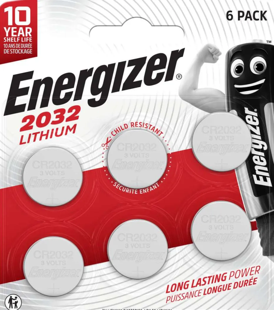 Energizer® CR2032 batterier