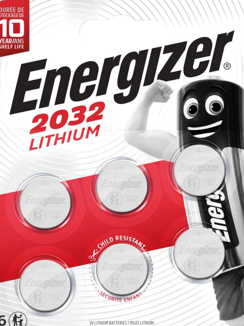 Energizer® CR2032 batterier