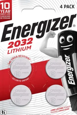 Energizer® CR2032 batterier 4pk