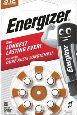 Energizer® høreapparatsbatterier 312