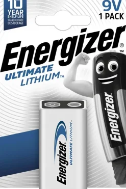 Energizer® Ultimate Lithium 9V batteri