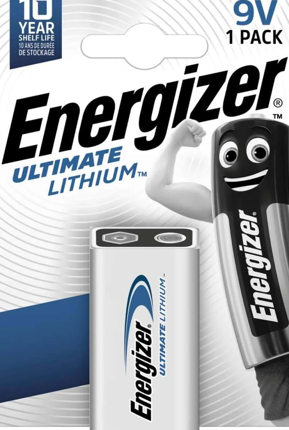 Energizer® Ultimate Lithium 9V batteri