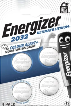 Energizer® Ultimate Lithium CR2032 batterier 4pk