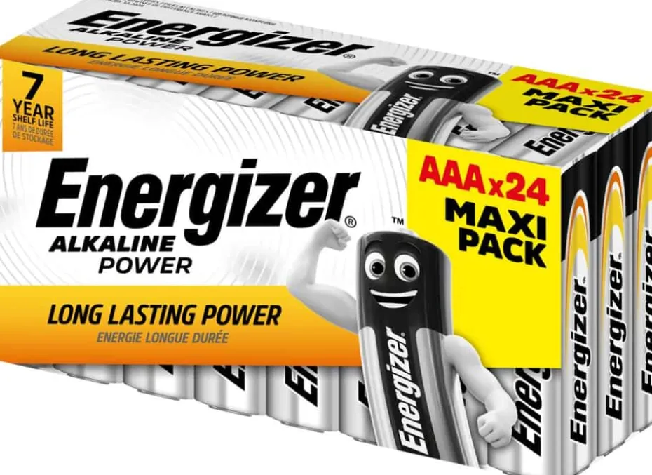 Energizer® AAA batterier 24 pk.