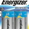 Energizer®Advanced D/E95 batterier 2 pk