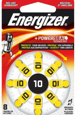 Energizer® høreapparatsbatterier 10