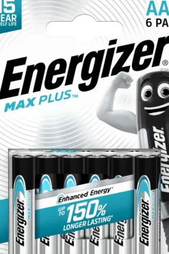 Energizer® Max Plus AAA batterier 6pk
