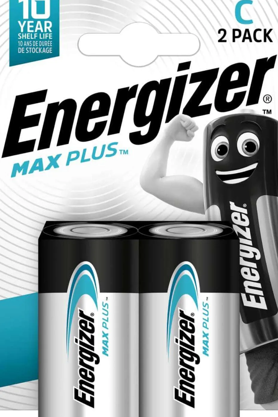 Energizer® Max Plus C-batterier
