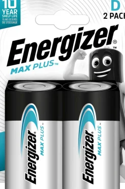 Energizer® Max Plus D-batterier