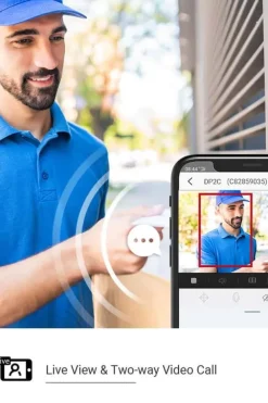 EZVIZ DP2C Smart Dørkikker