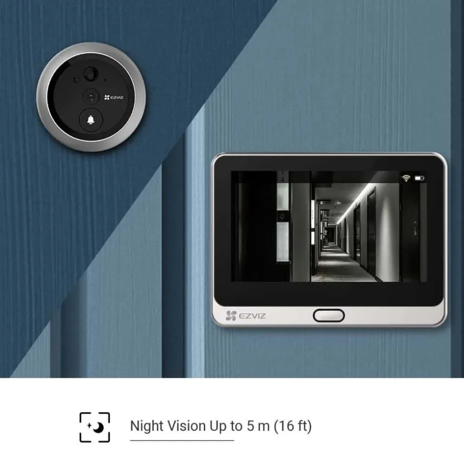 EZVIZ DP2C Smart Dørkikker
