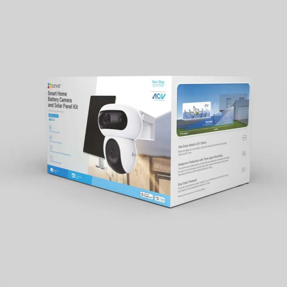 EZVIZ HB90 batteridrevet Wi-Fi-kamera for panorering og tilt