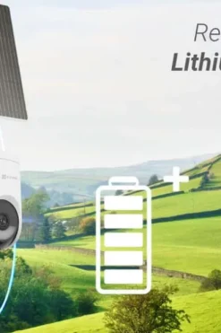 EZVIZ HB8 4G Batterikamera for utendørs bruk