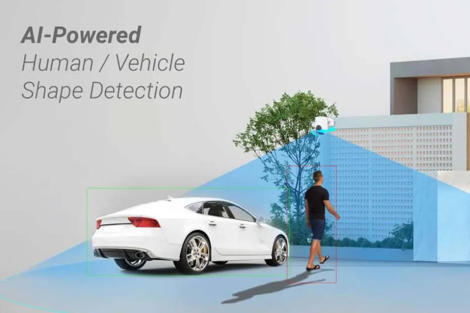 EZVIZ HB8Lite 2K batteridrevet Wi-Fi-kamera for panorering og tilt