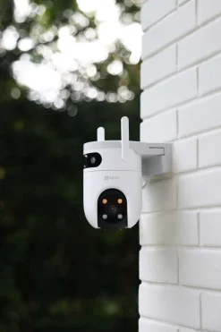 EZVIZ H9C Dual 3MP Wi-Fi-kamera med doble linser for panorering og tilt