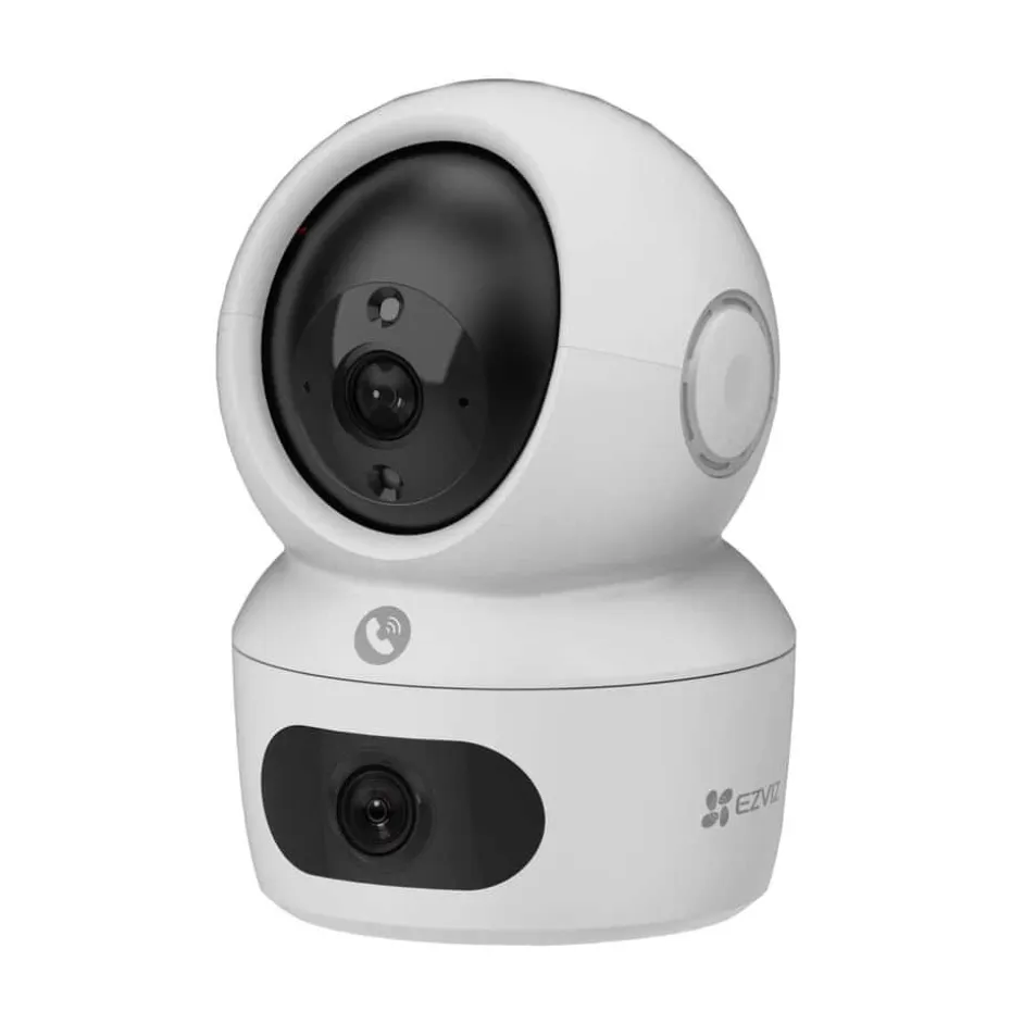 EZVIZ H7C 4MP Wi-Fi kamera med to objektiver for panorering og tilt