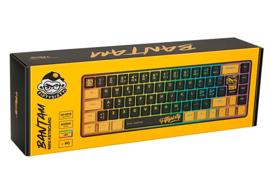 FiftySixty® 5060 BANTAM mini gamingtastatur