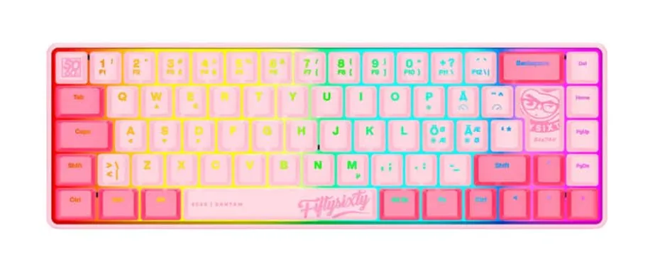 FiftySixty® 5060 BANTAM mini gamingtastatur