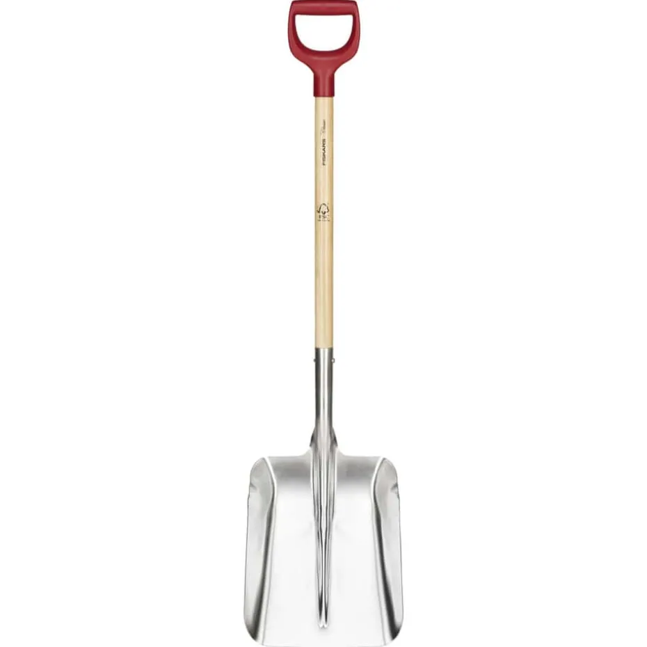 Fiskars Classic skuffe aluminium lang