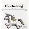 Folieballong Enhjørning L: 96 cm
