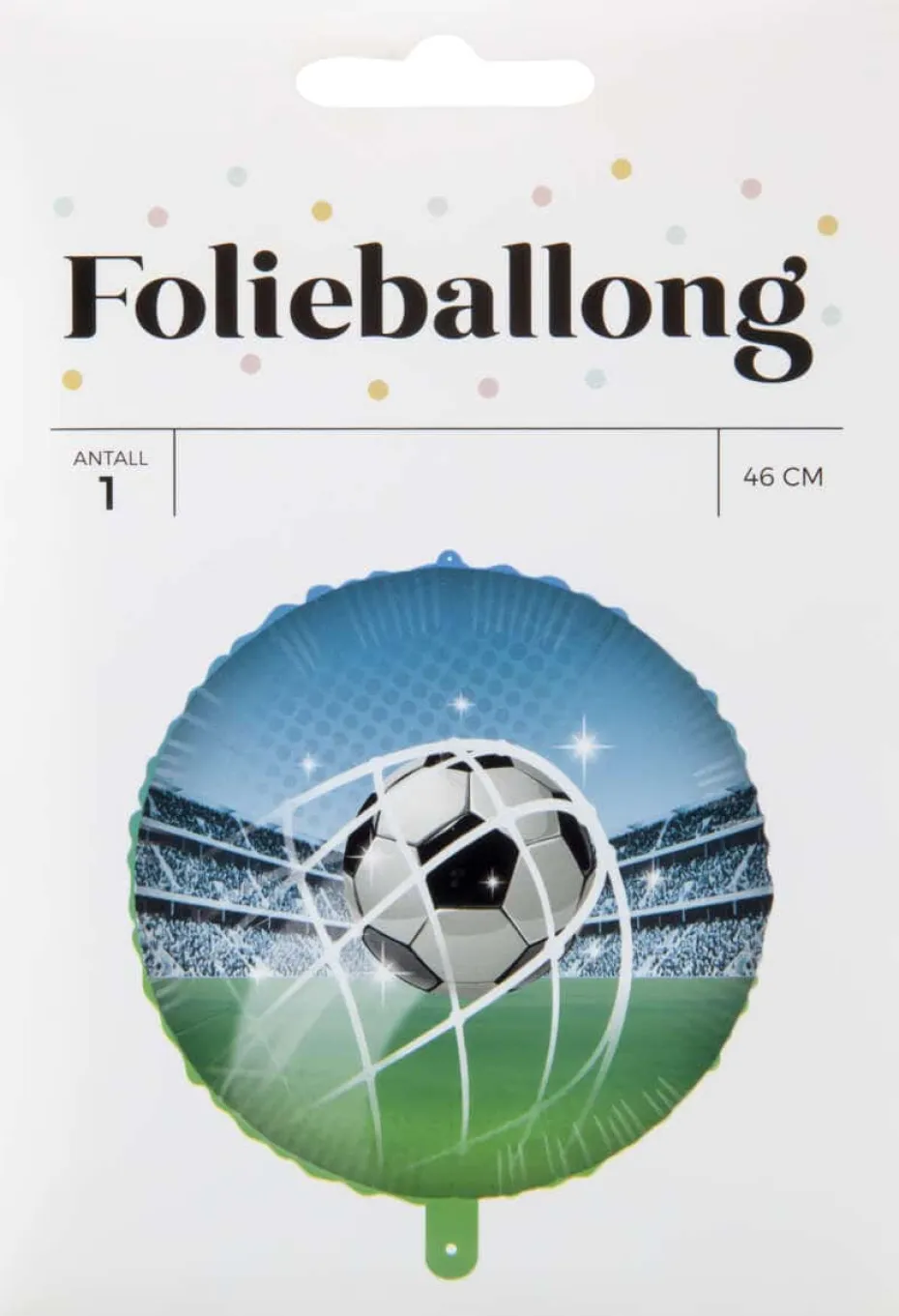 Folieballong Fotball ø: 46 cm