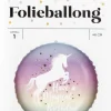 Folieballong Happy Birthday ø: 46 cm