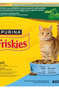 Friskies Adult Laks/Grønnsaker 800g