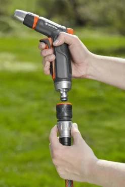GARDENA Slangekobling Premium Vannstopp