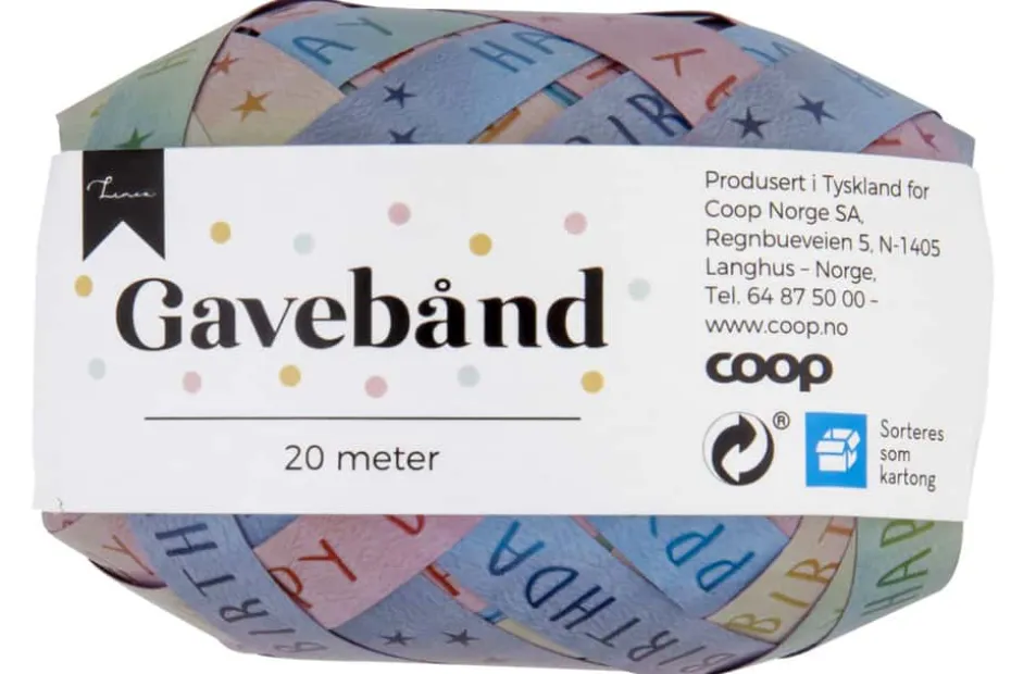 Gavebånd 20m